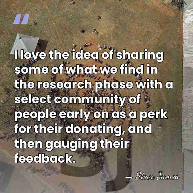 I love the idea of sharing some of what we find in&hellip; - Steve James