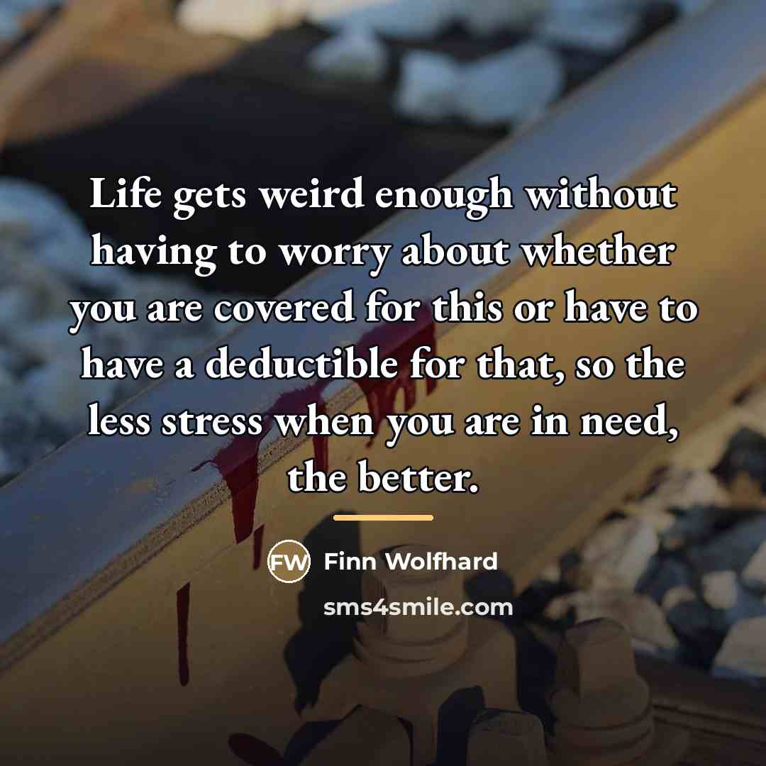 “Life gets weird enough without having to worry about whether…” quote by Finn Wolfhard