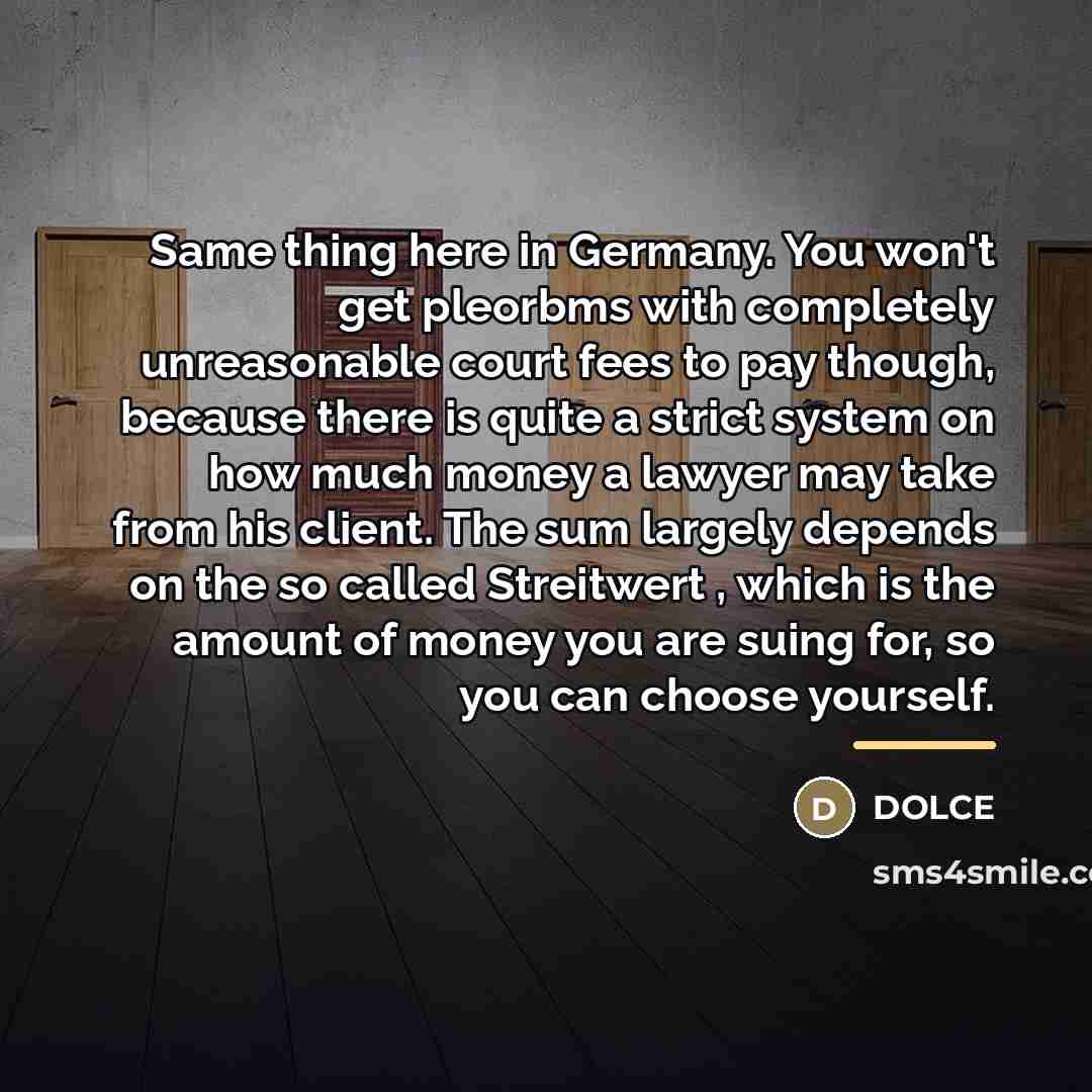 “Same thing here in Germany. You won't get pleorbms with…” quote by Dolce