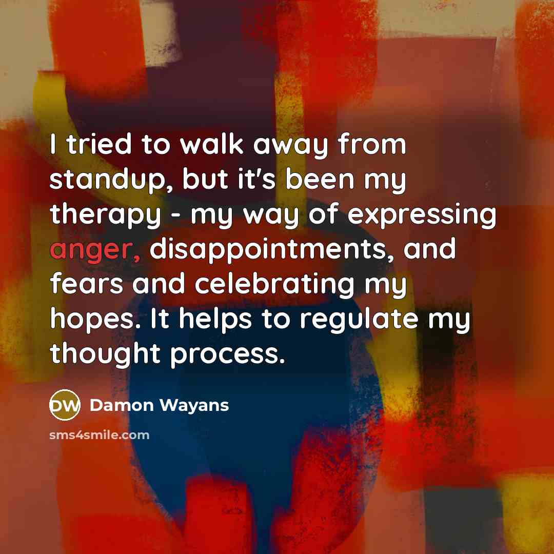 “I tried to walk away from standup, but it's been…” quote by Damon Wayans