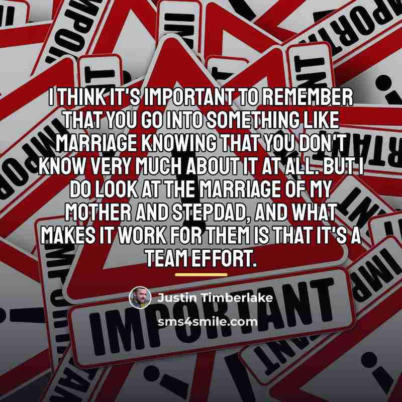 “I think it's important to remember that you go into…” quote by Justin Timberlake