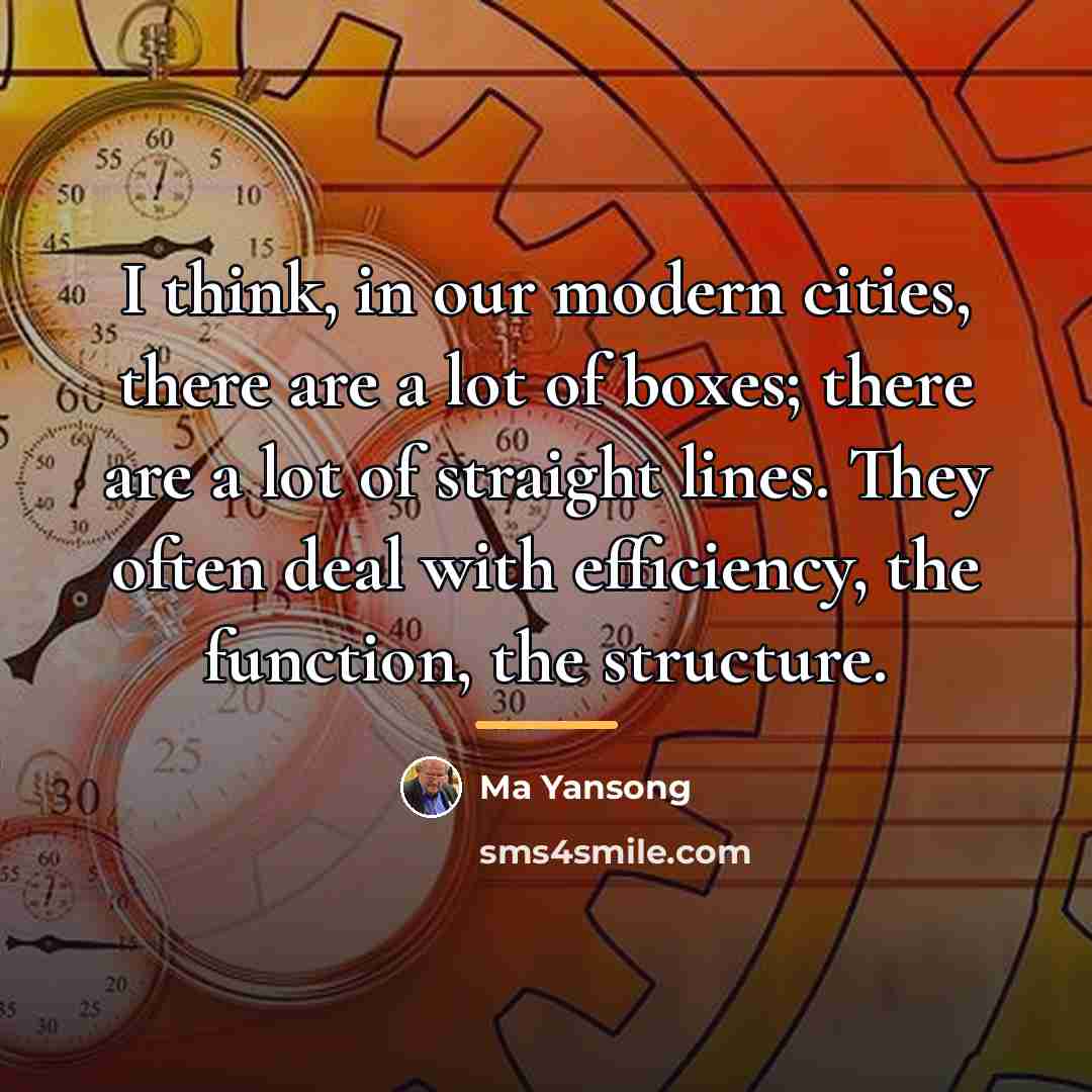 “I think, in our modern cities, there are a lot…” quote by Ma Yansong