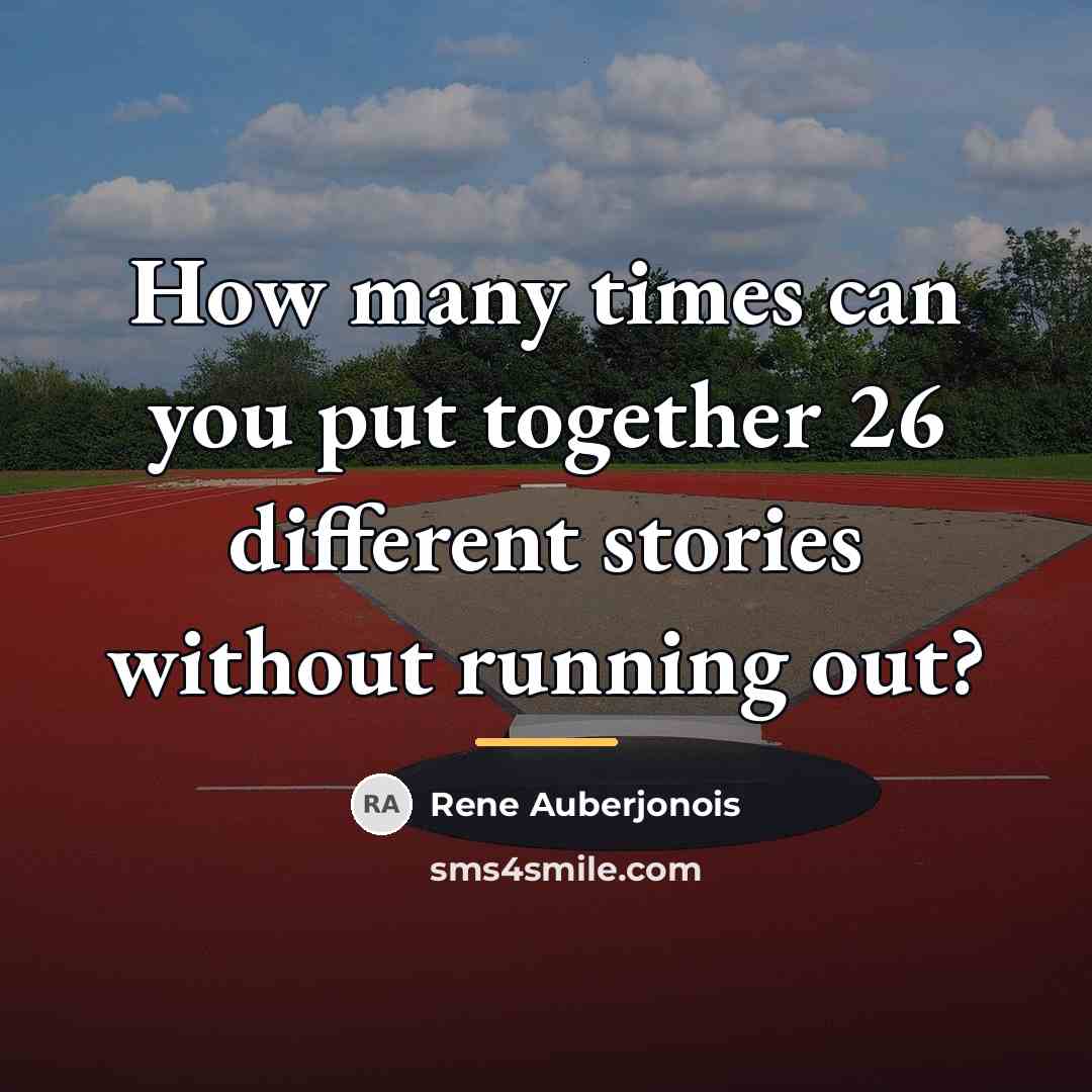 “How many times can you put together 26 different stories…” quote by Rene Auberjonois