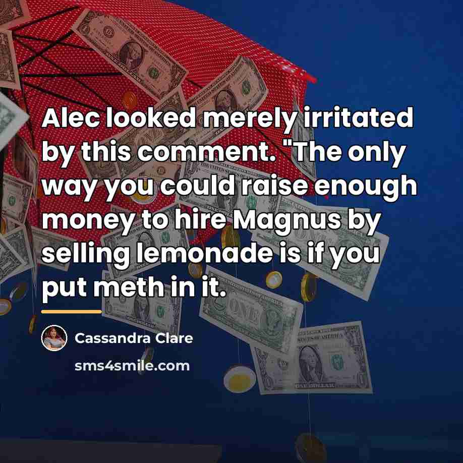 “Alec looked merely irritated by this comment. "The only way…” quote by Cassandra Clare