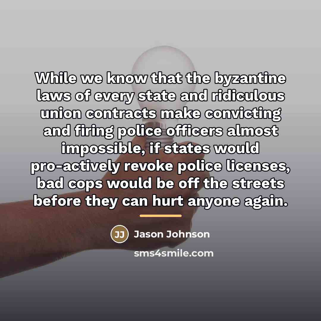 “While we know that the byzantine laws of every state…” quote by Jason Johnson