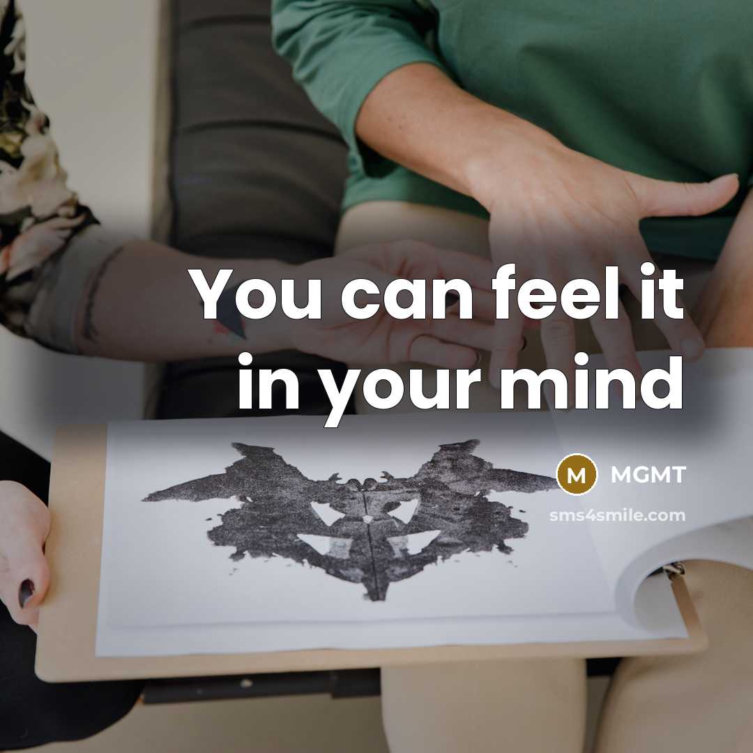 “You can feel it in your mind” quote by MGMT