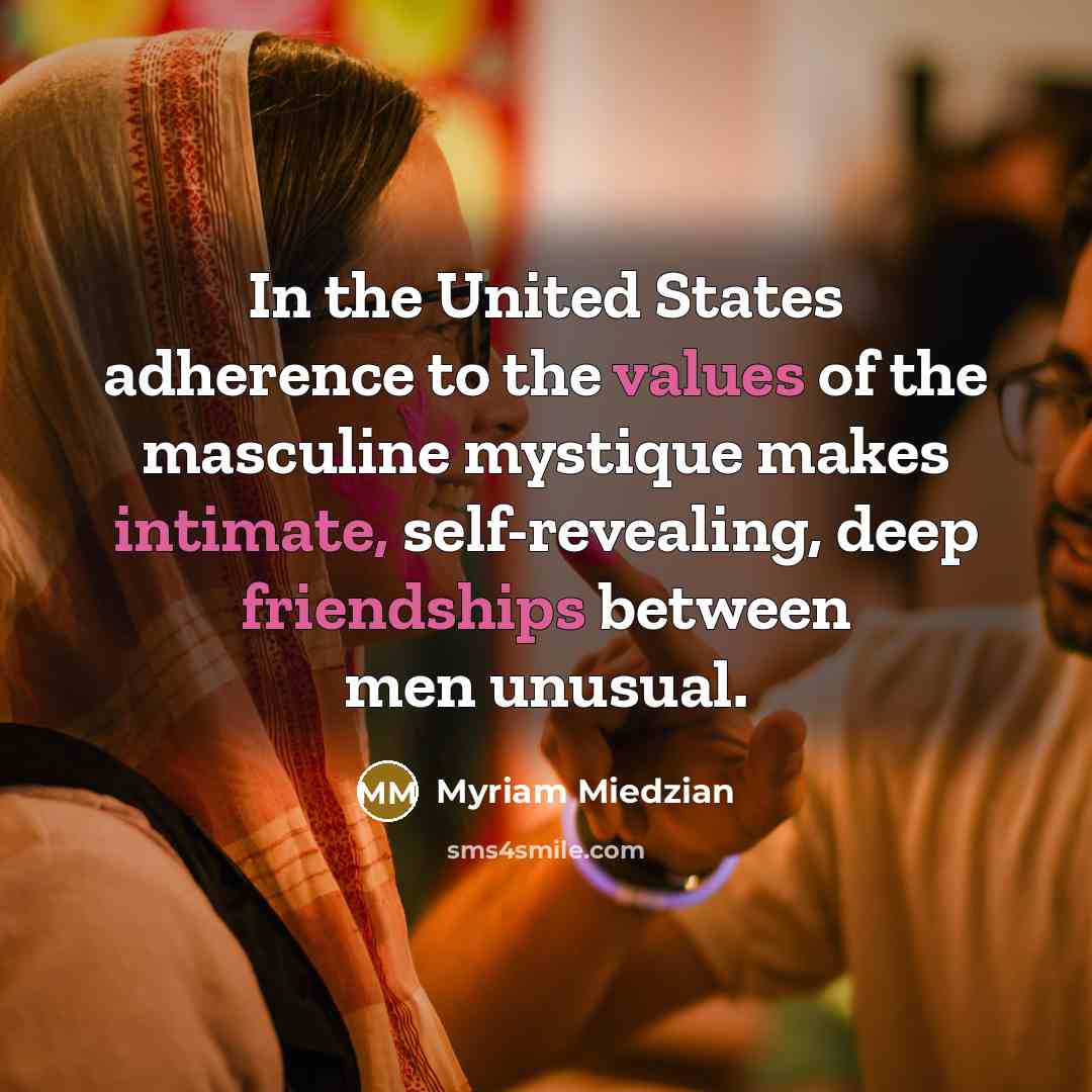 “In the United States adherence to the values of the…” quote by Myriam Miedzian