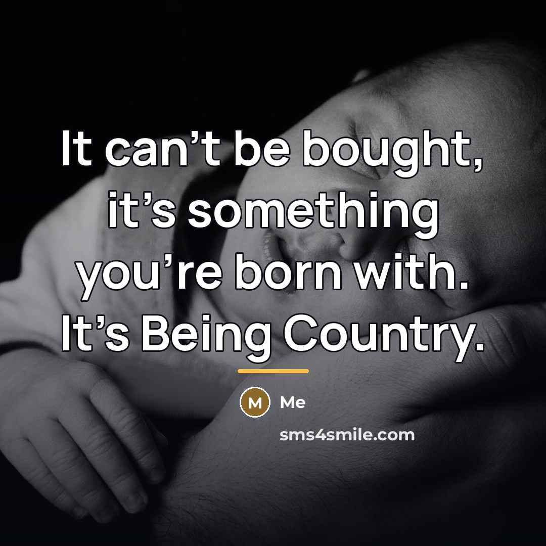 “It can't be bought, it's something you're born with. It's…” quote by Me