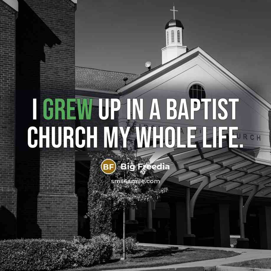 “I grew up in a Baptist church my whole life.…” quote by Big Freedia