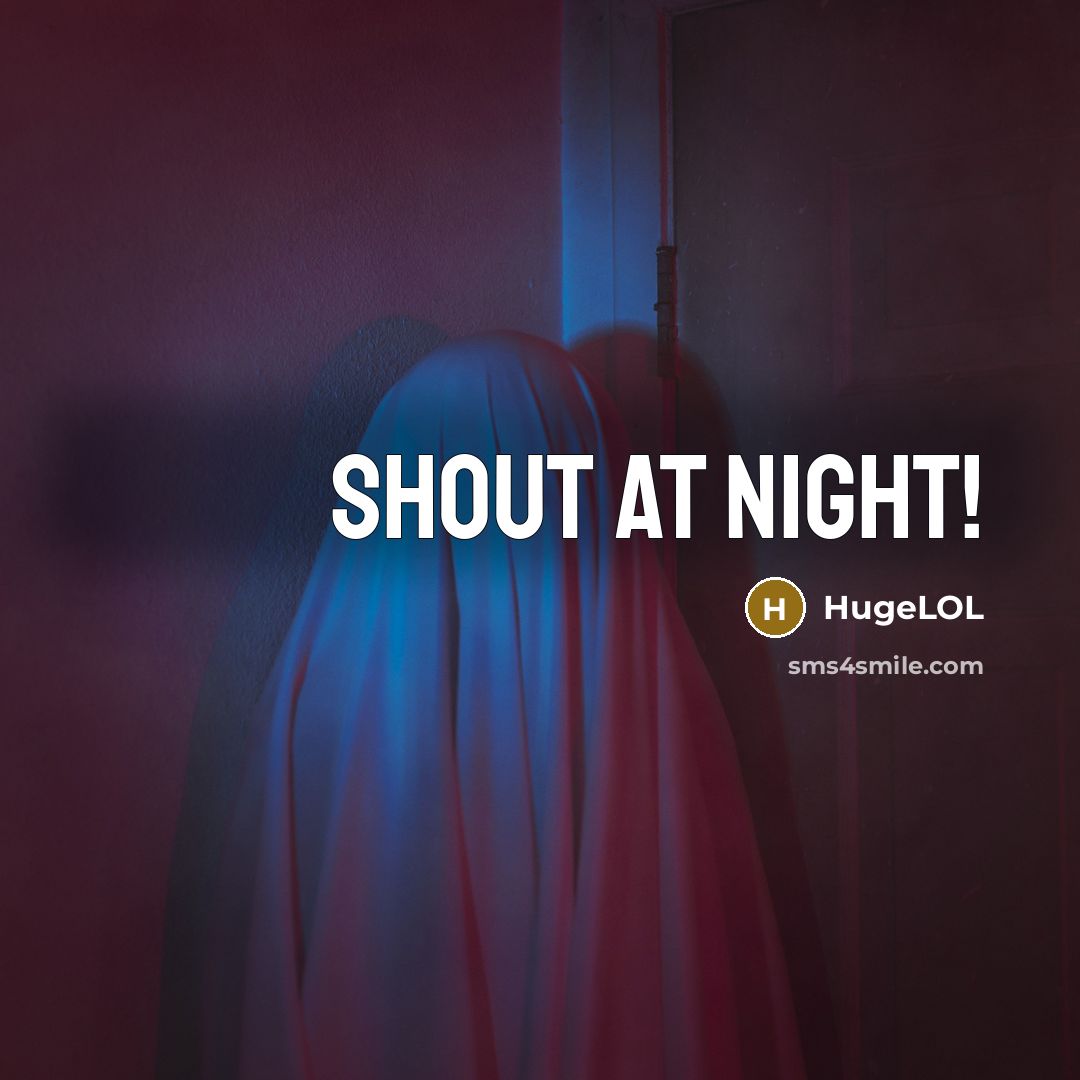 “Shout at Night!…” quote by HugeLOL