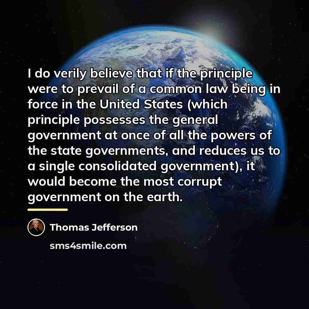 “I do verily believe that if the principle were to…” quote by Thomas Jefferson