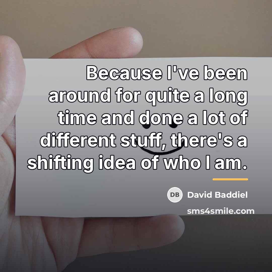 “Because I've been around for quite a long time and…” quote by David Baddiel