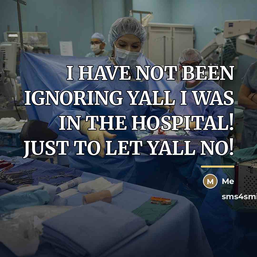 “I HAVE NOT BEEN IGNORING YALL I WAS IN THE…” quote by Me