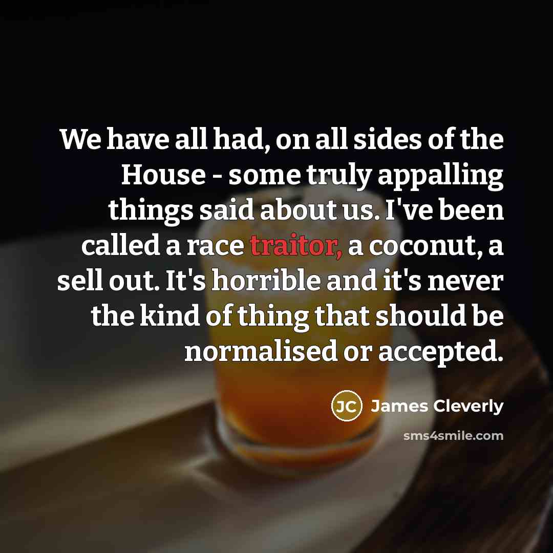 “We have all had, on all sides of the House…” quote by James Cleverly