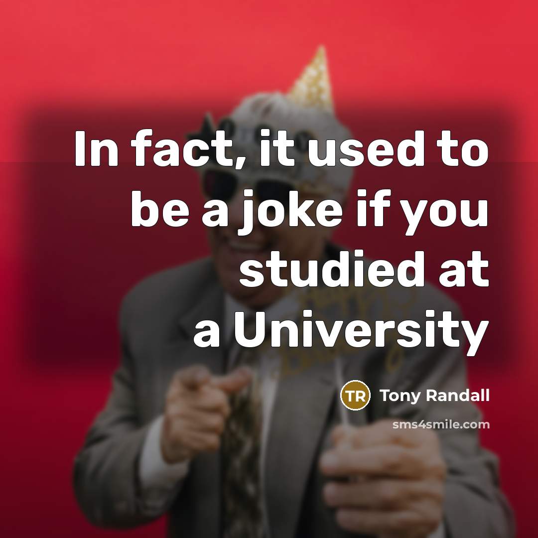 “In fact, it used to be a joke if you…” quote by Tony Randall