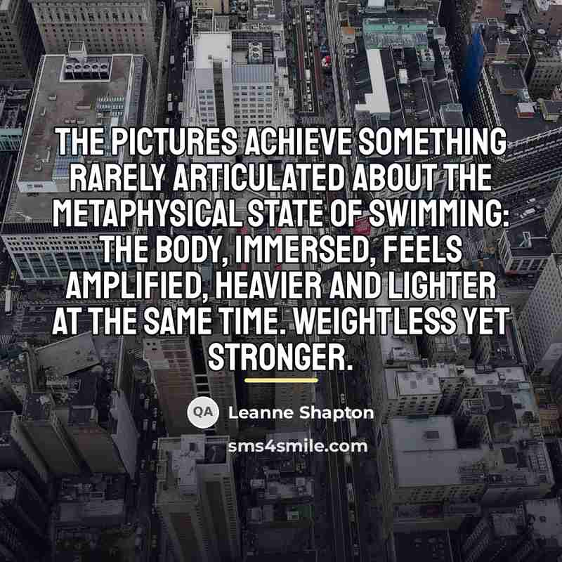“The pictures achieve something rarely articulated about the metaphysical state…” quote by Leanne Shapton