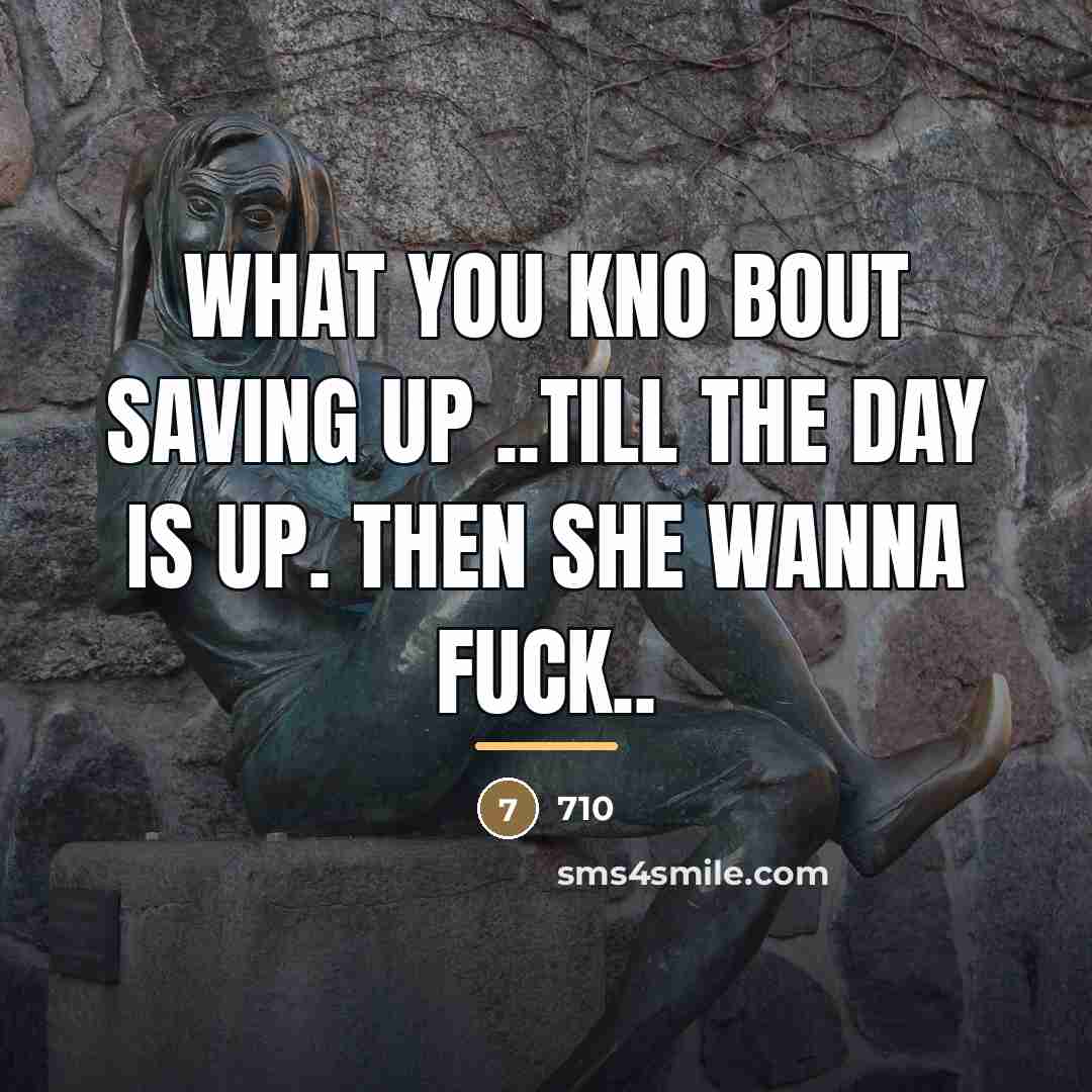 “What You Kno Bout Saving Up ..Till the Day Is…” quote by 710