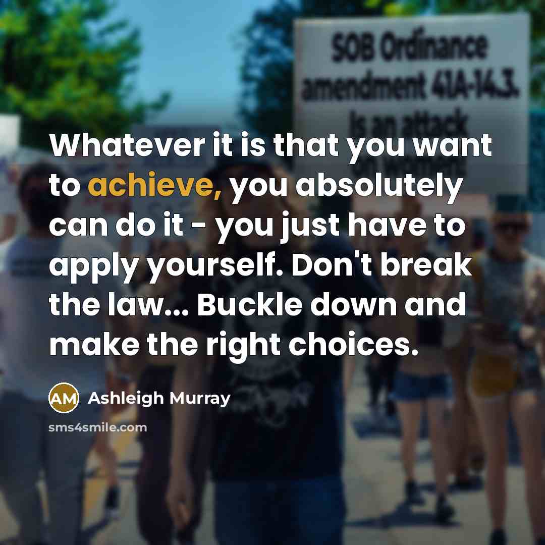 “Whatever it is that you want to achieve, you absolutely…” quote by Ashleigh Murray