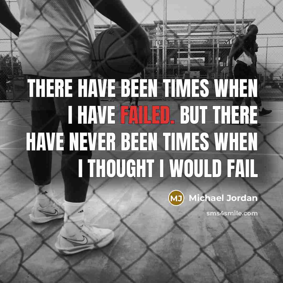 “There have been times when I have failed. But there…” quote by Michael Jordan