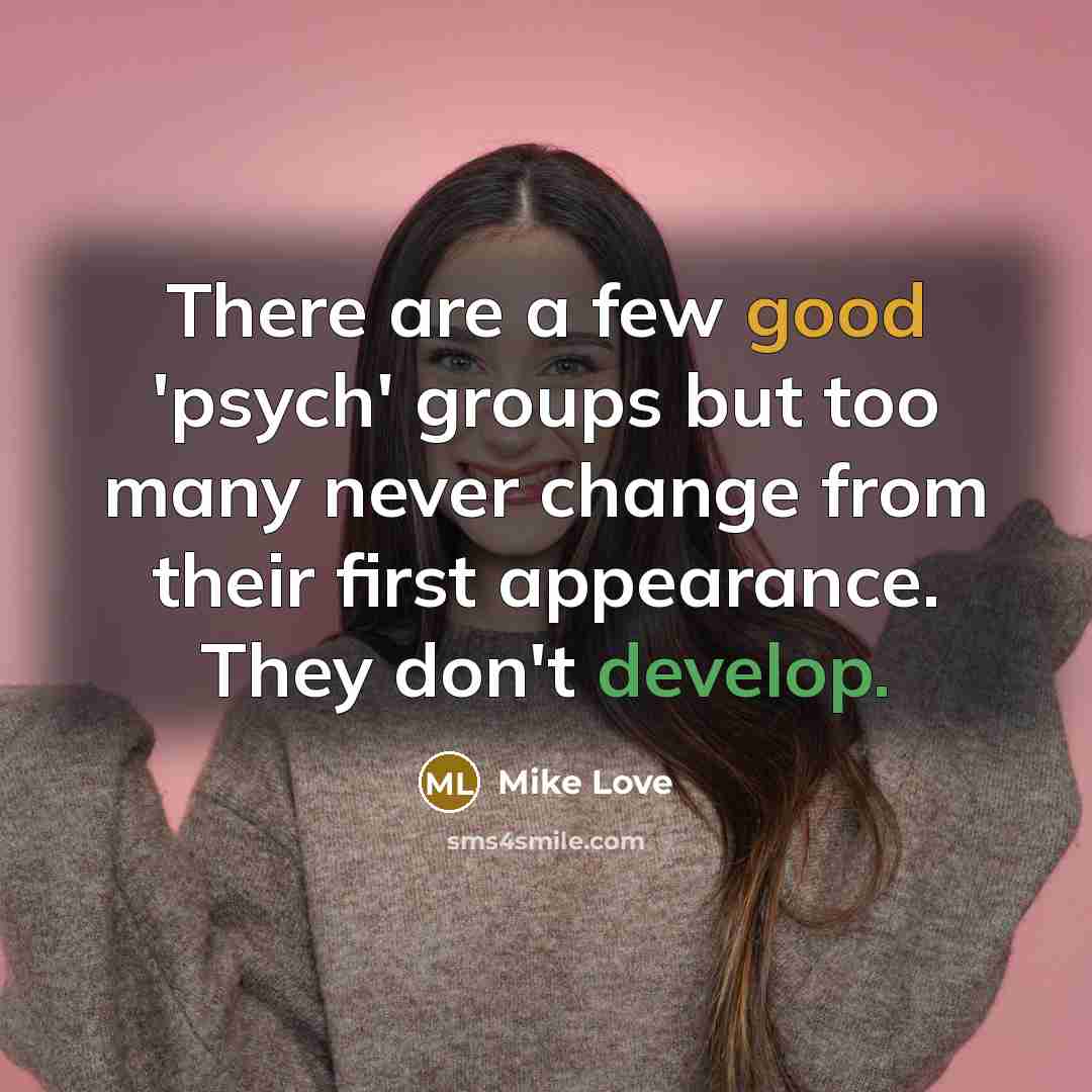 “There are a few good 'psych' groups but too many…” quote by Mike Love