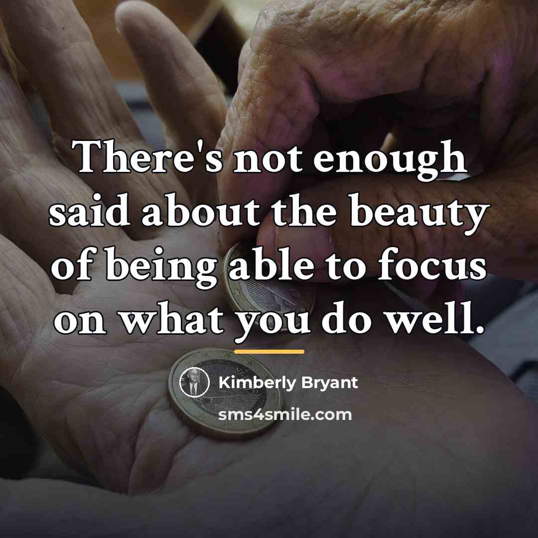 “There's not enough said about the beauty of being able…” quote by Kimberly Bryant