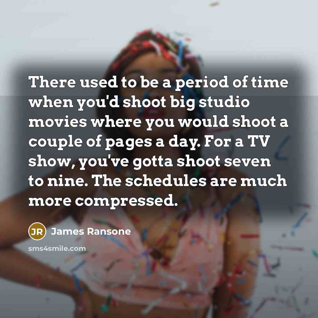 “There used to be a period of time when you'd…” quote by James Ransone