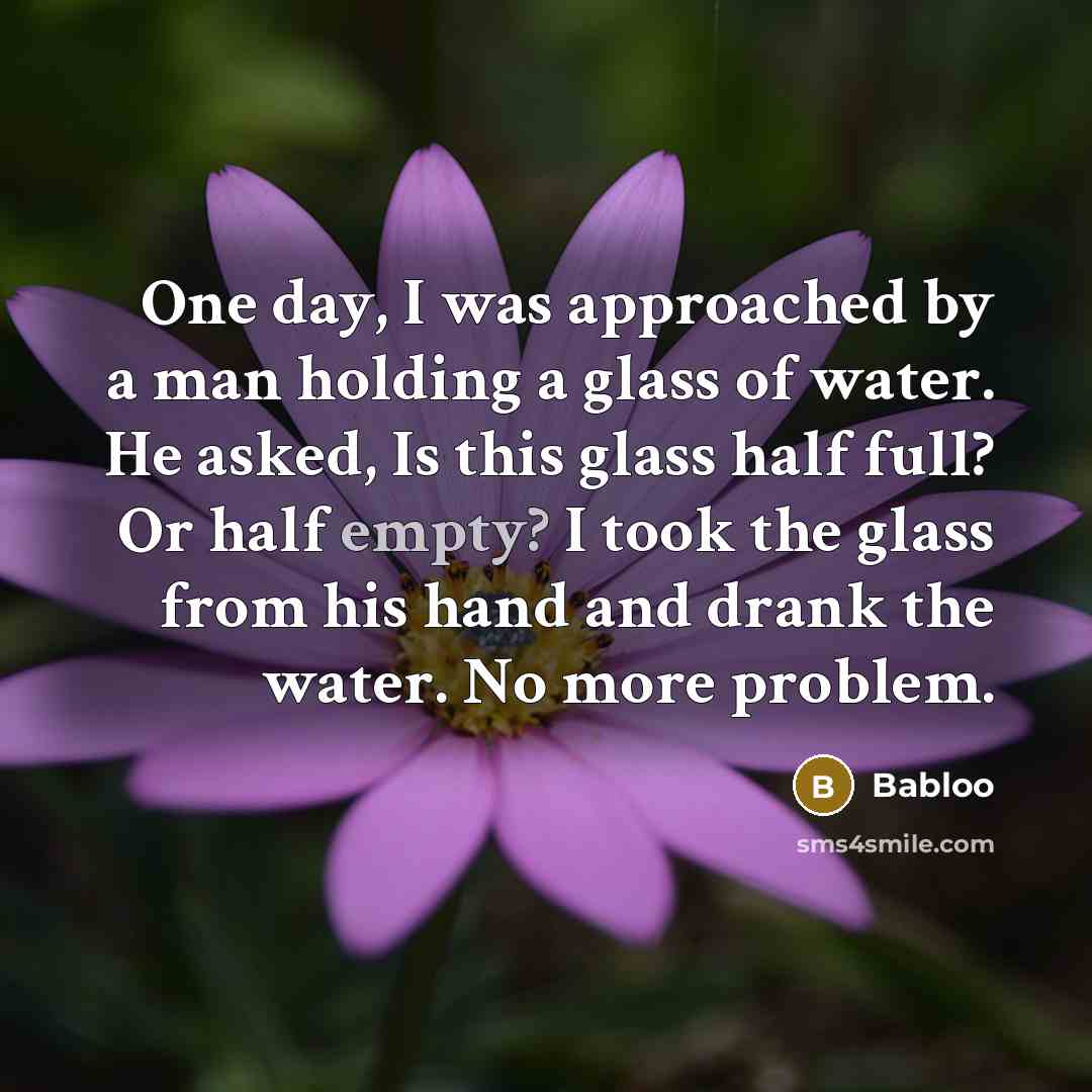 “One day, I was approached by a man holding a…” quote by Babloo