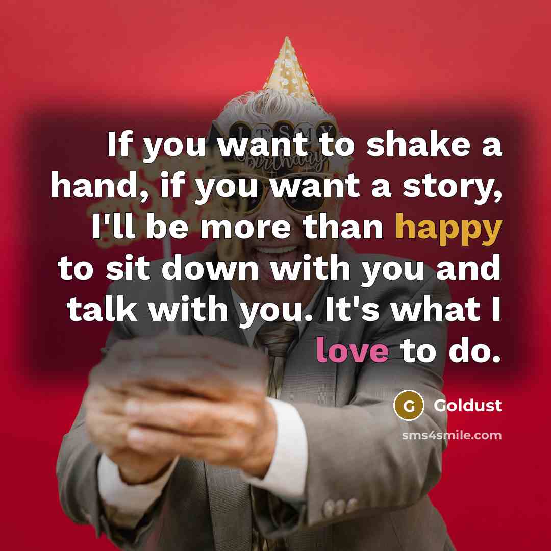 “If you want to shake a hand, if you want…” quote by Goldust
