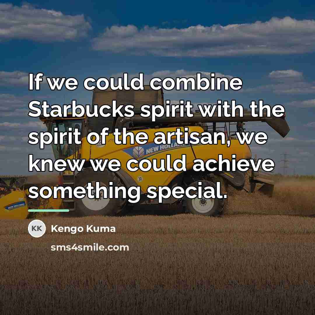 “If we could combine Starbucks spirit with the spirit of…” quote by Kengo Kuma