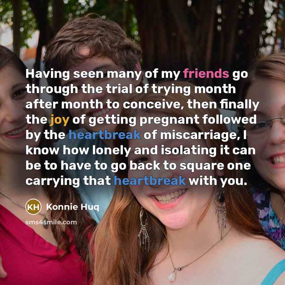 “Having seen many of my friends go through the trial…” quote by Konnie Huq