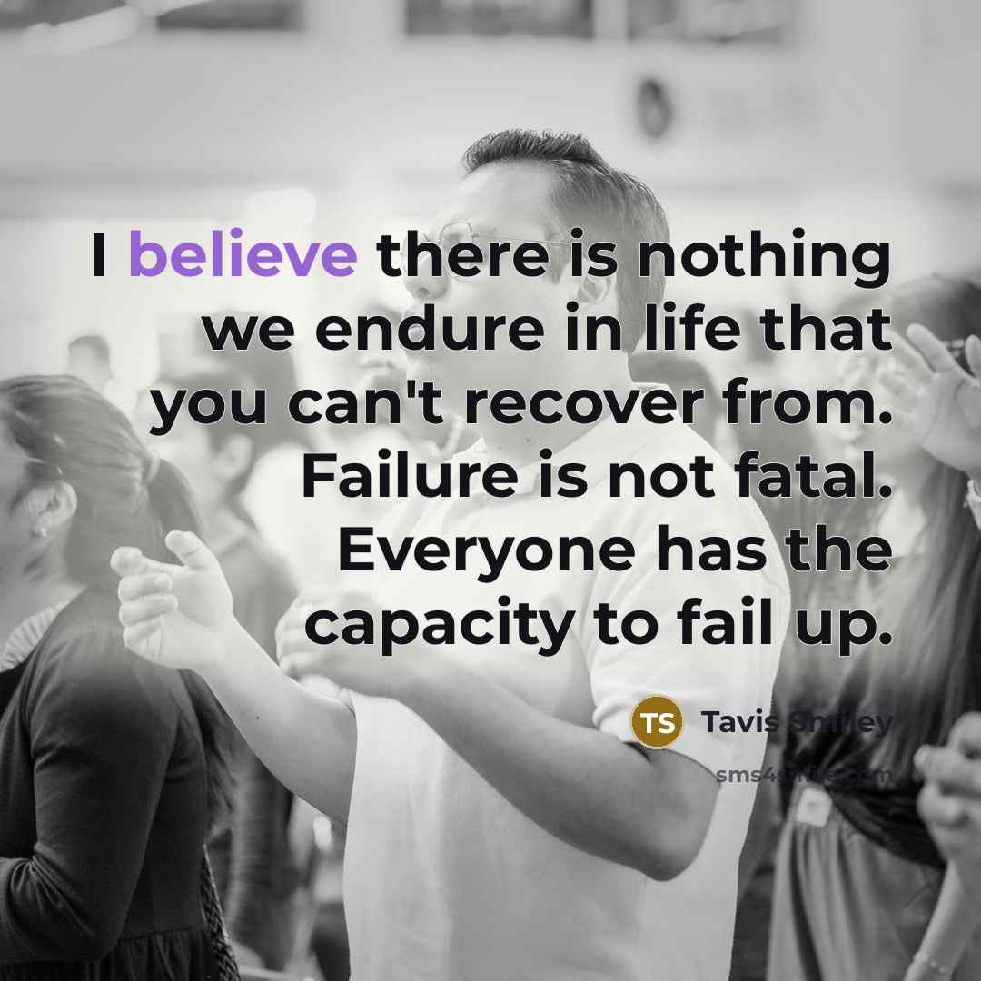 “I believe there is nothing we endure in life that…” quote by Tavis Smiley