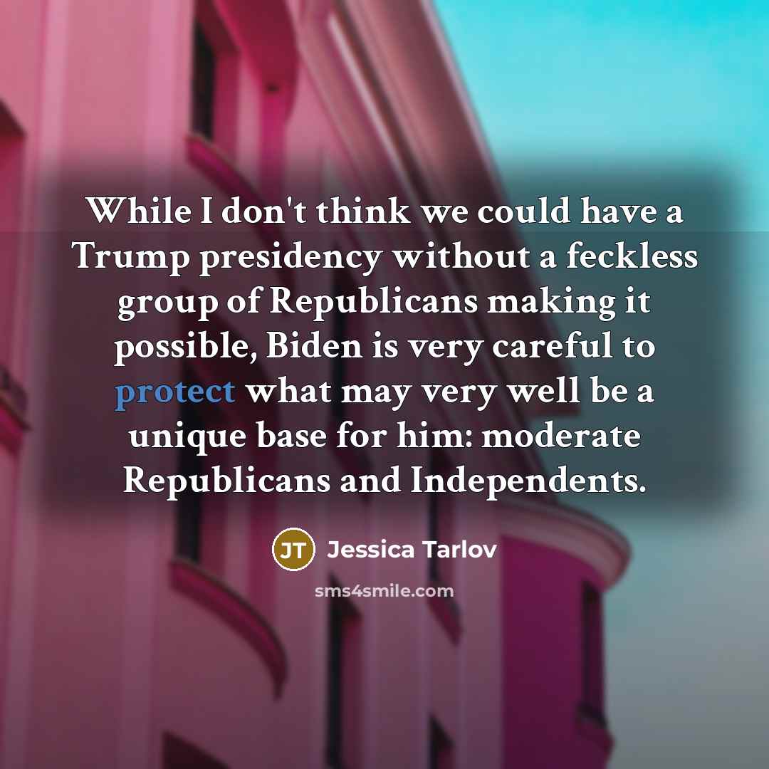 “While I don't think we could have a Trump presidency…” quote by Jessica Tarlov