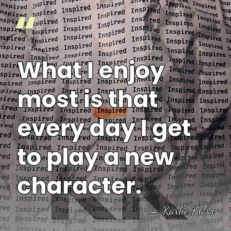 What I enjoy most is that every day I get to play&hellip; - Karlie Kloss