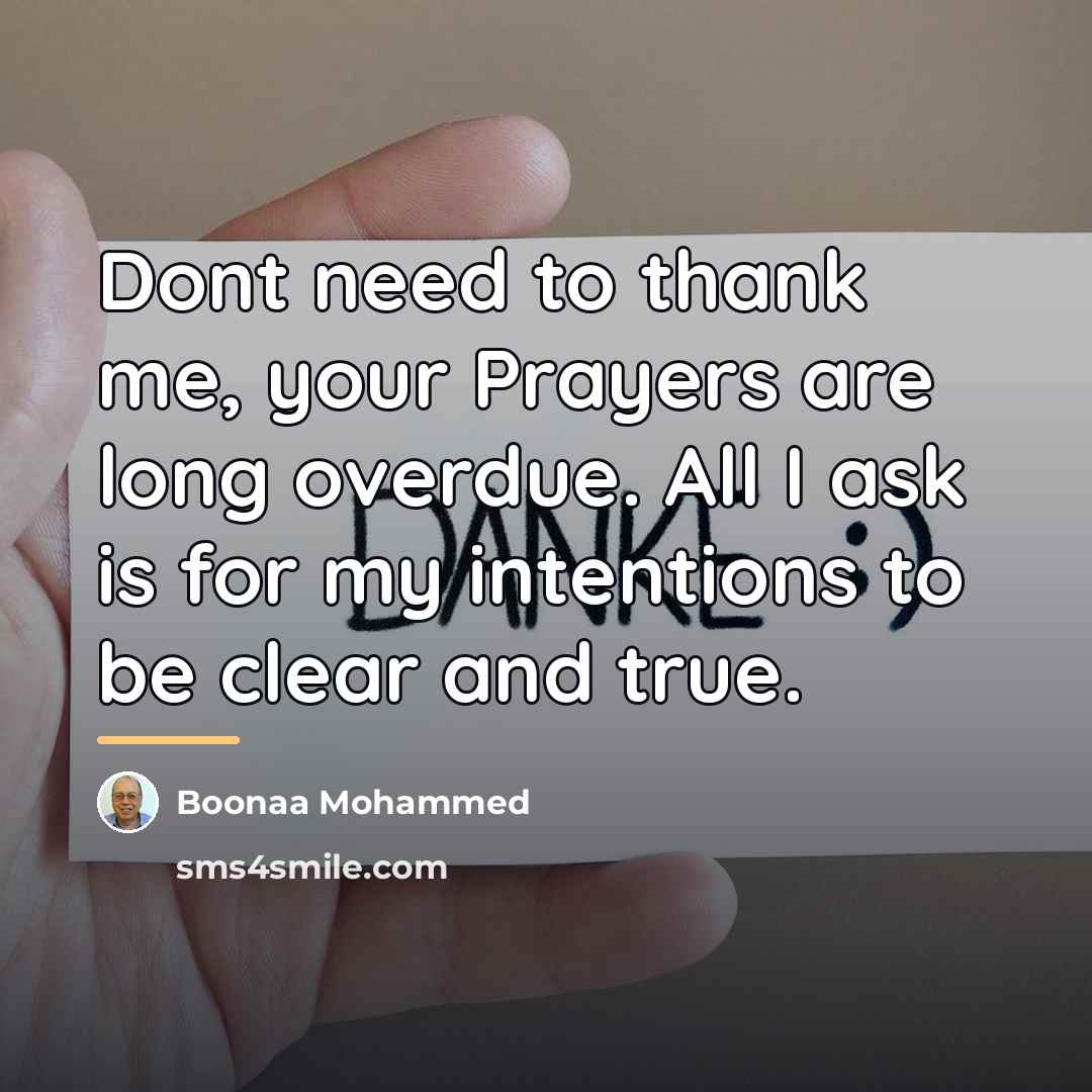 “Dont need to thank me, your Prayers are long overdue.…” quote by Boonaa Mohammed
