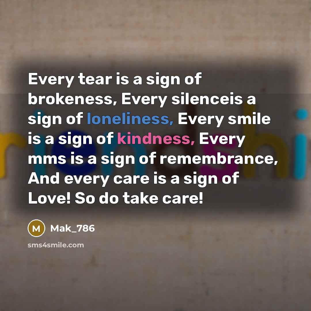 “Every tear is a sign of brokeness, Every silenceis a…” quote by Mak_786