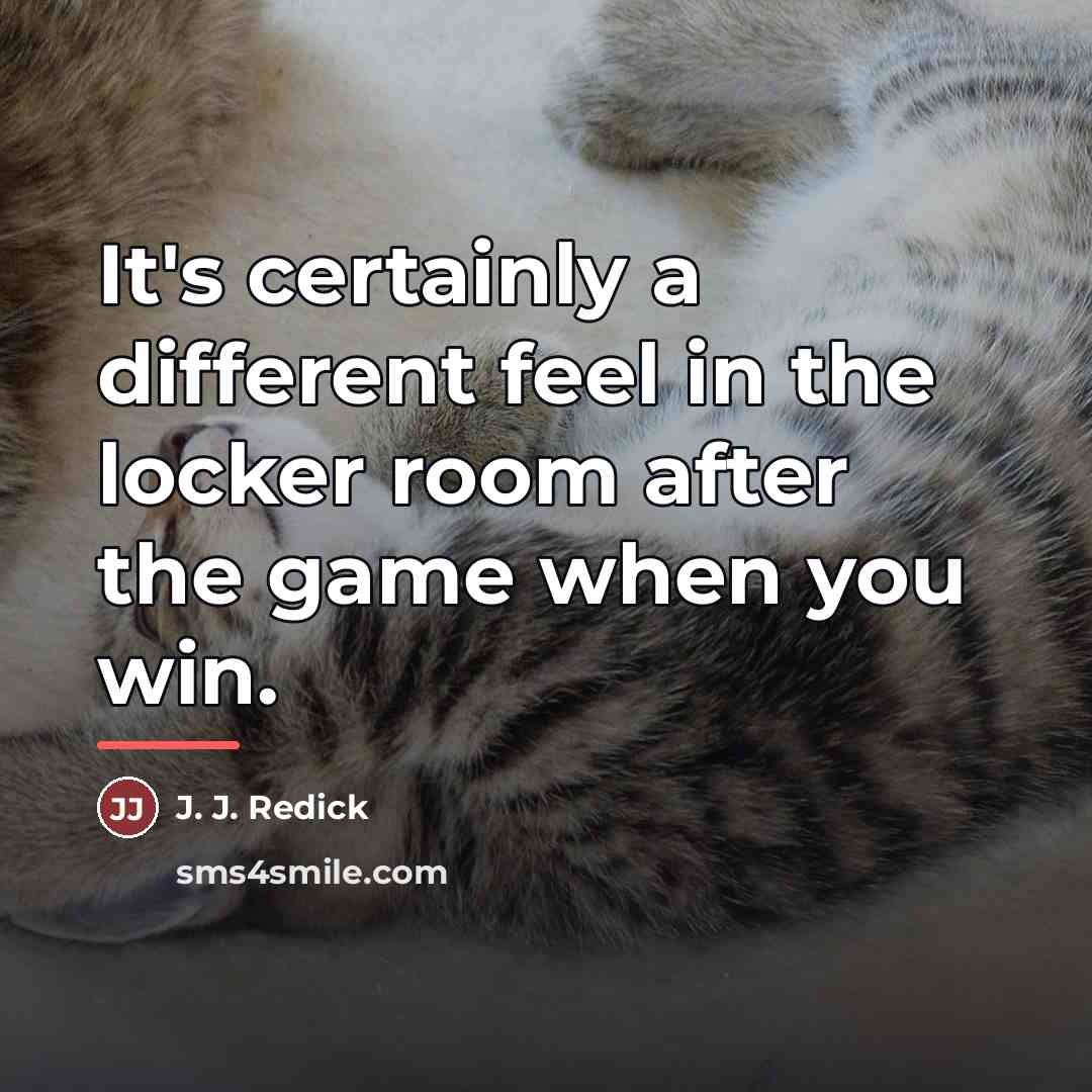 “It's certainly a different feel in the locker room after…” quote by J. J. Redick