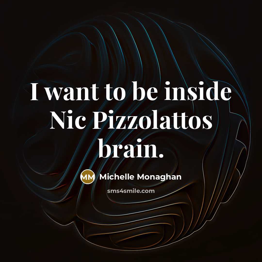 “I want to be inside Nic Pizzolattos brain.…” quote by Michelle Monaghan
