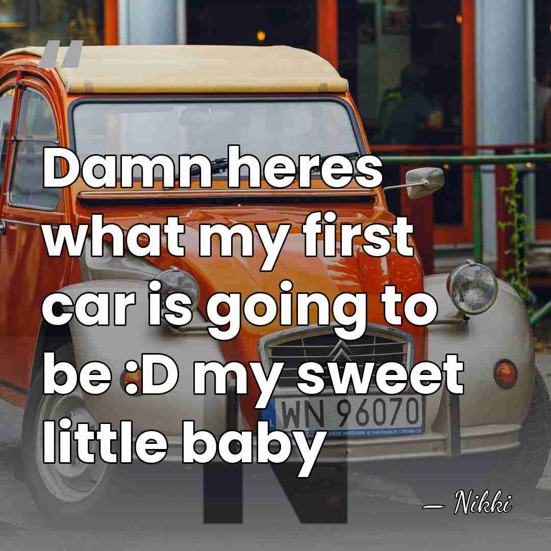 Damn heres what my first car is going to be :D my&hellip; - Nikki