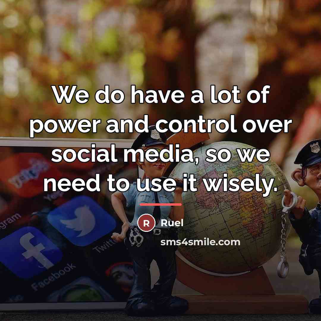 “We do have a lot of power and control over…” quote by Ruel