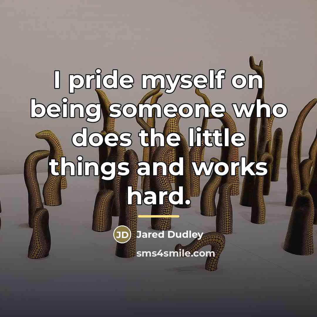 “I pride myself on being someone who does the little…” quote by Jared Dudley