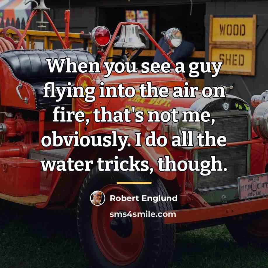 “When you see a guy flying into the air on…” quote by Robert Englund