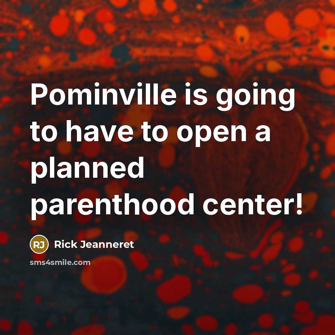 “Pominville is going to have to open a planned parenthood…” quote by Rick Jeanneret