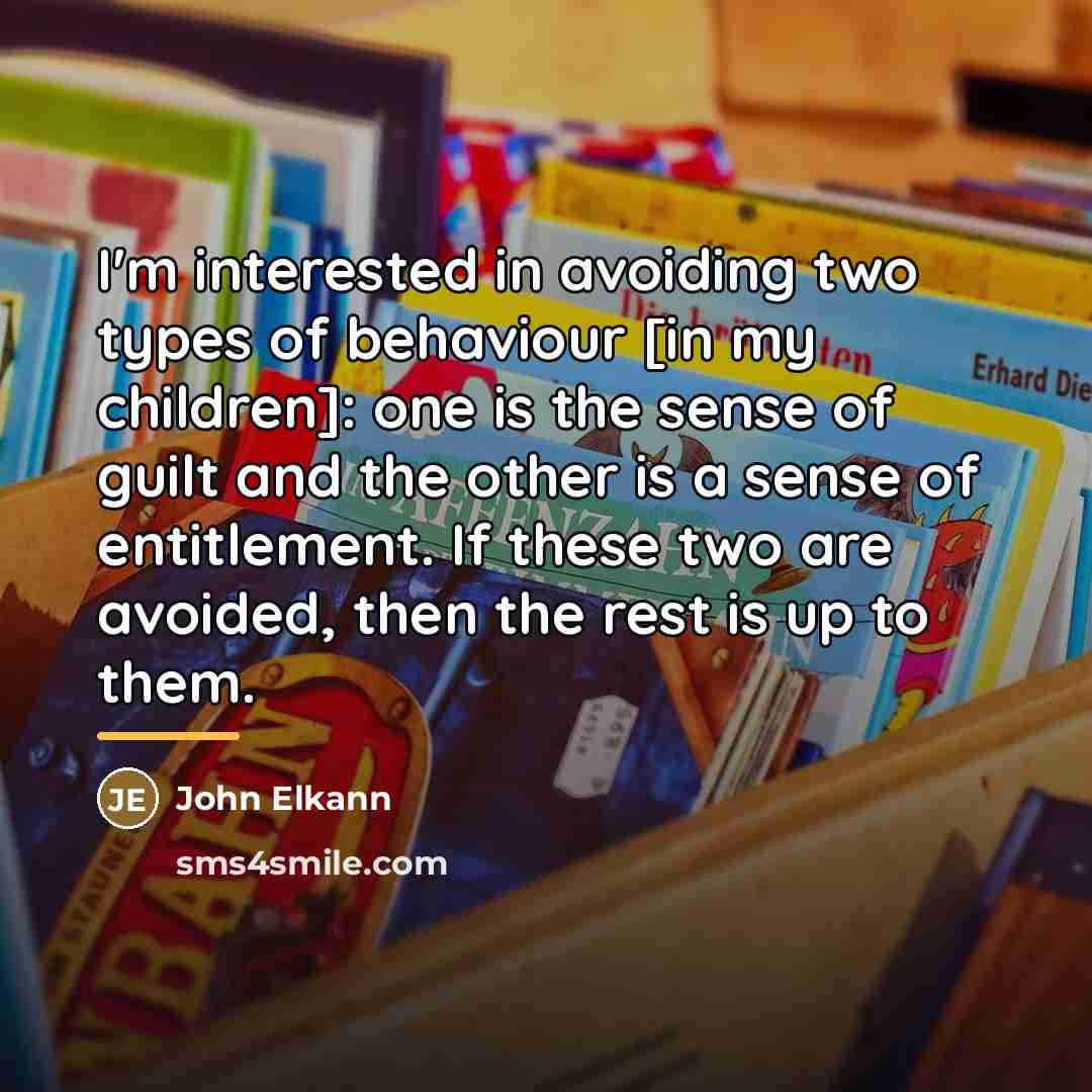 “I'm interested in avoiding two types of behaviour [in my…” quote by John Elkann