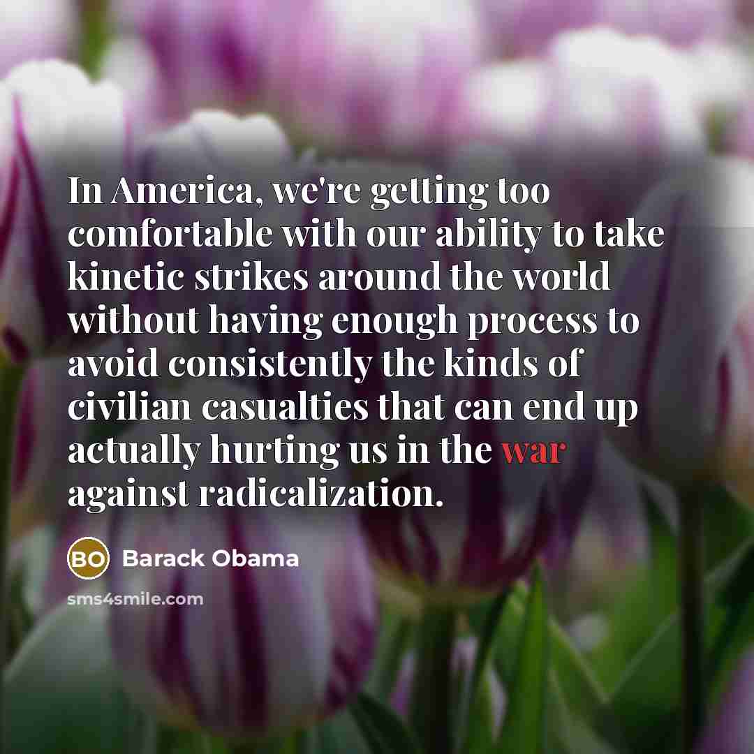 “In America, we're getting too comfortable with our ability to…” quote by Barack Obama