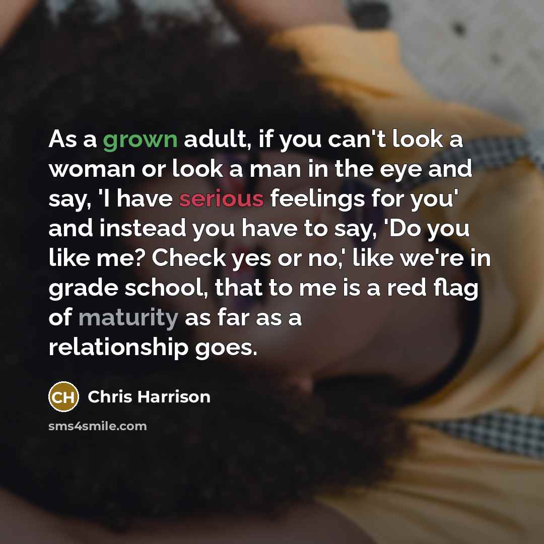 “As a grown adult, if you can't look a woman…” quote by Chris Harrison