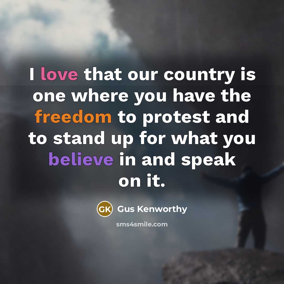 “I love that our country is one where you have…” quote by Gus Kenworthy