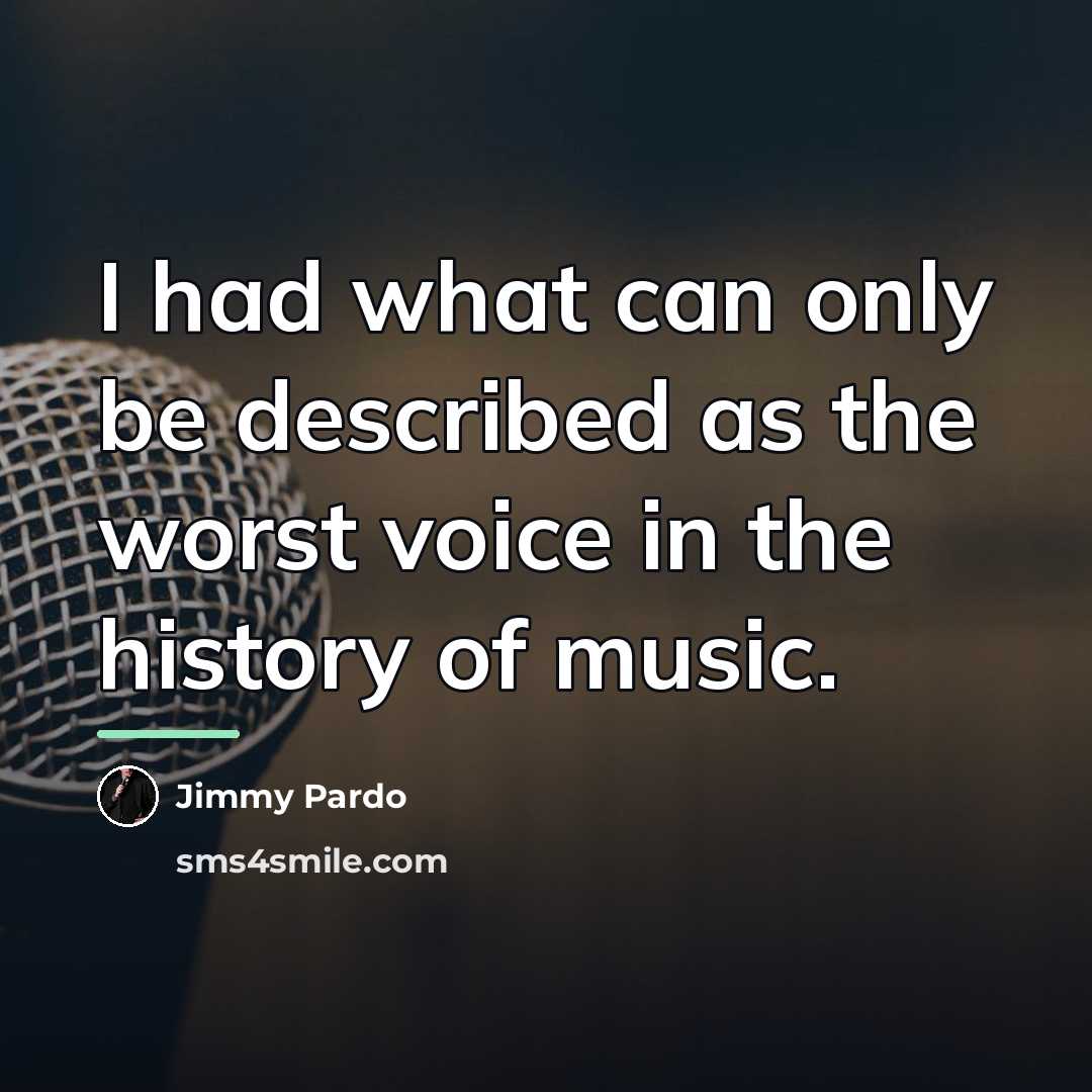 “I had what can only be described as the worst…” quote by Jimmy Pardo