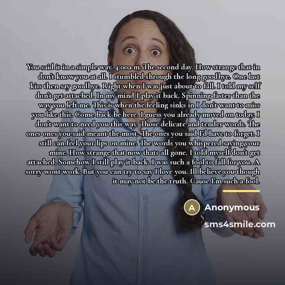 “You said it in a simple way. 4:00a.m. The second…” quote by Anonymous