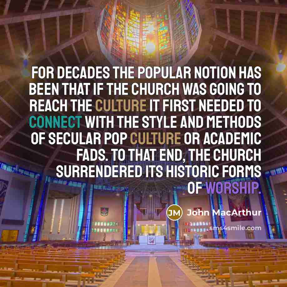 “For decades the popular notion has been that if the…” quote by John MacArthur