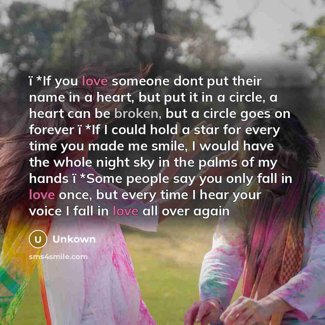 “ï *If you love someone dont put their name in…” quote by Unkown
